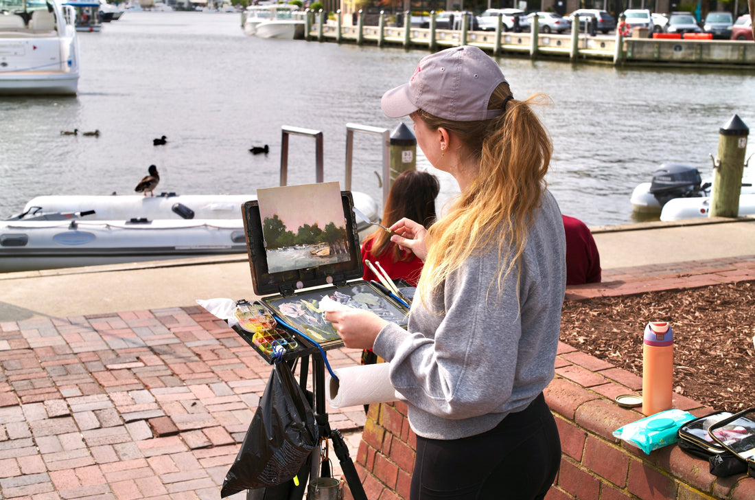 My Plein Air Painting Process: From Packing My Backpack to the Finished Painting